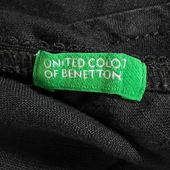 Vintage 100% Linen Drop Waist Mini Midi Skirt Low High Rise Coastal Cowgirl Y2K - Picture 7 of 11